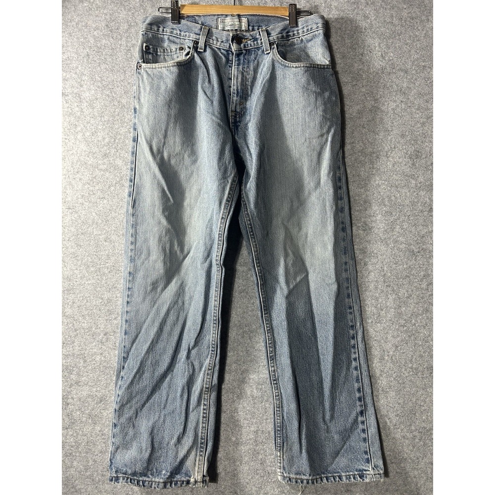Vintage Y2K Levi Strauss Signature 100% Cotton Jeans Men's 31x30 Straight Relax